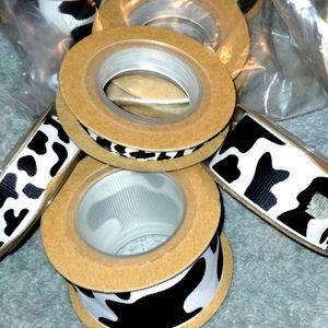 Cow Print Ribbon BUNDLE NEW